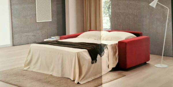 Divano Letto Modello America scelta posti 2/3/3Maxi con Materasso Top H. 17 cm. - immagine 2